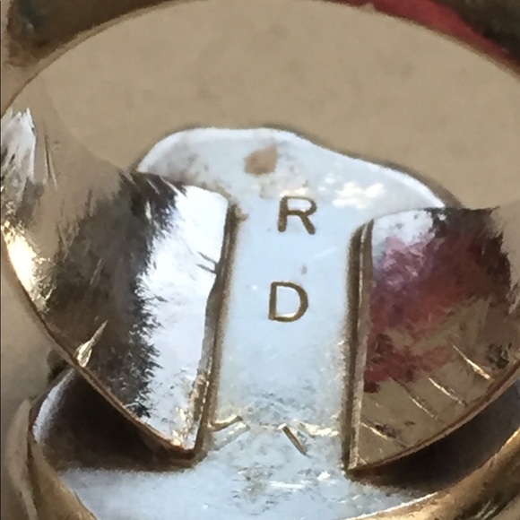 Silver Heart Ring with Turquoise Stone - Picture 4 of 4